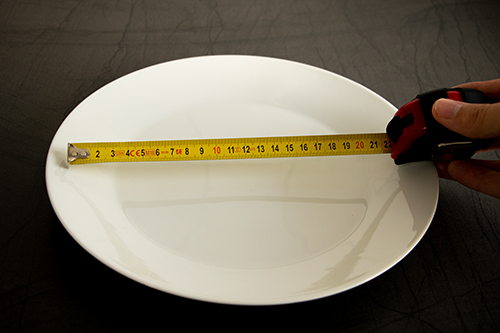 Passende Tellergröße für Schuba mit 22 cm Durchmesser