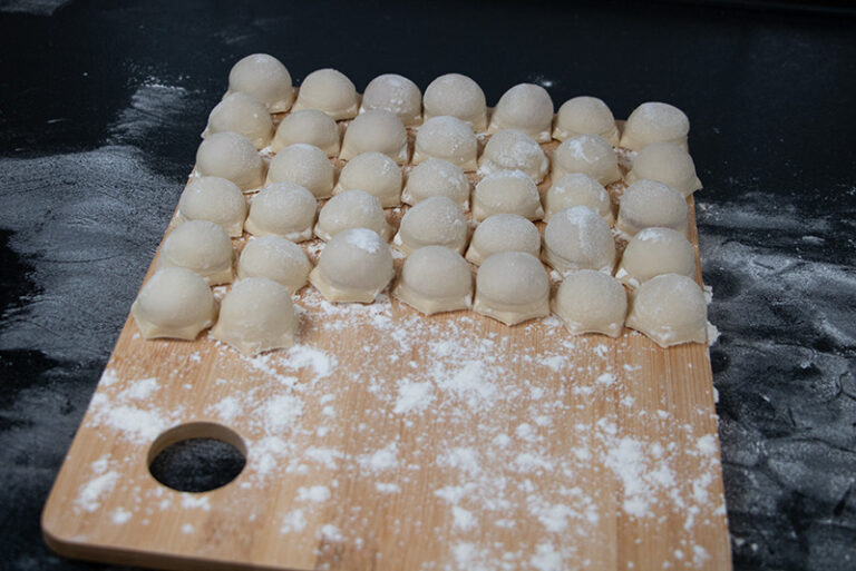 Pelmeni Rezept - originale russische Teigtaschen